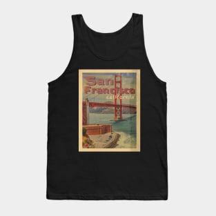 San Francisco Vintage Poster Tank Top